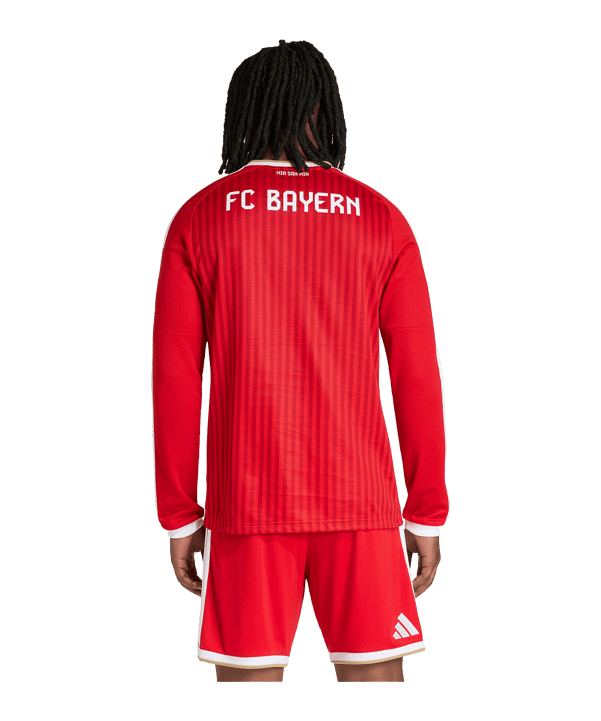 adidas FC Bayern München Trikot Langarm Home 2026/2027 Rot - rot