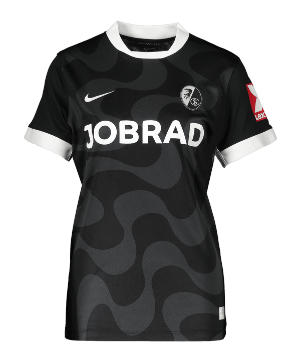 Nike SC Freiburg Trikot Auswärts 2025/2026 Damen Schwarz F013a - schwarz