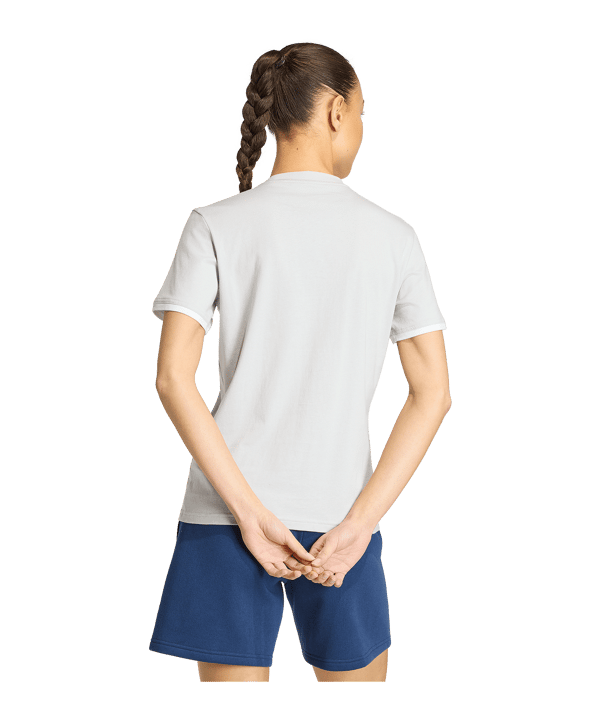 adidas Entrada 26 T-Shirt Damen Grau - grau
