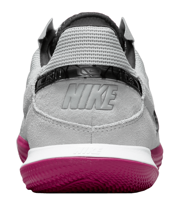 Nike Streetgato IC Halle Grau Braun Weiss F021 - grau