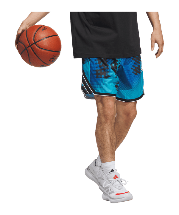 adidas Crazy Lite AOP Short Blau - blau