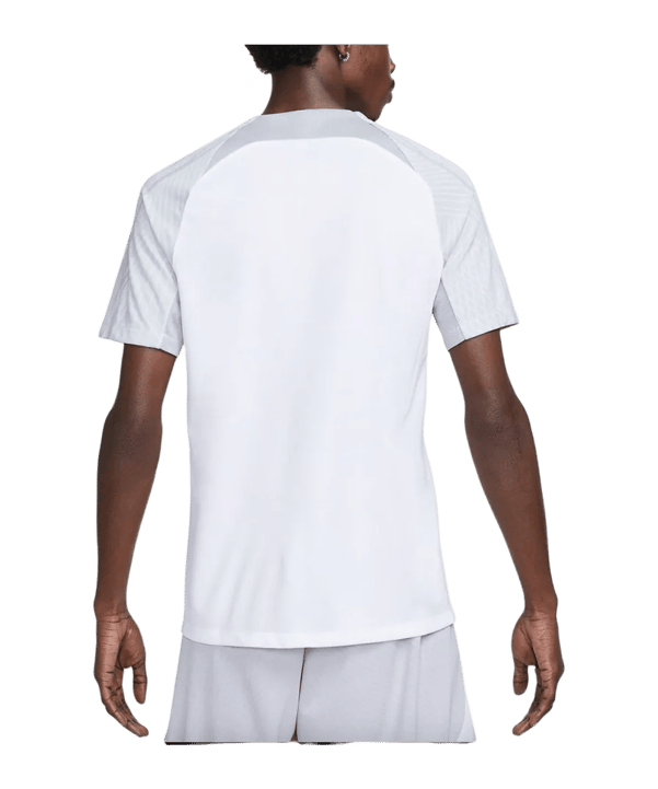 Nike Strike Trainingsshirt Weiss Grau Schwarz F100 - weiss