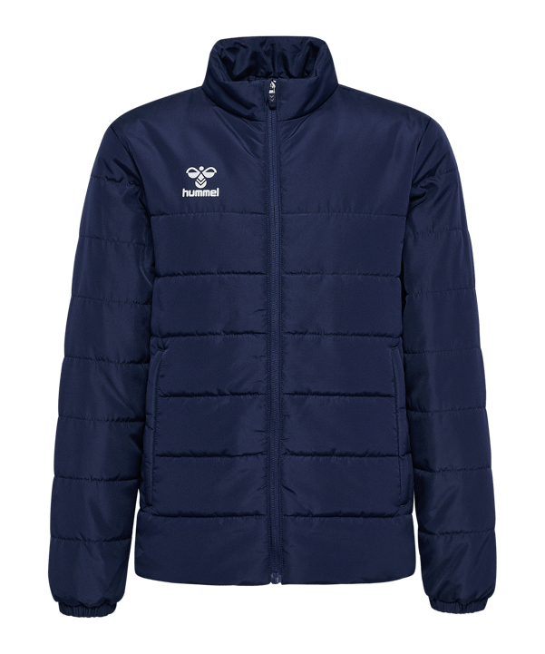 Hummel Essential Short Bench Jacke Kids Blau F7026 - blau