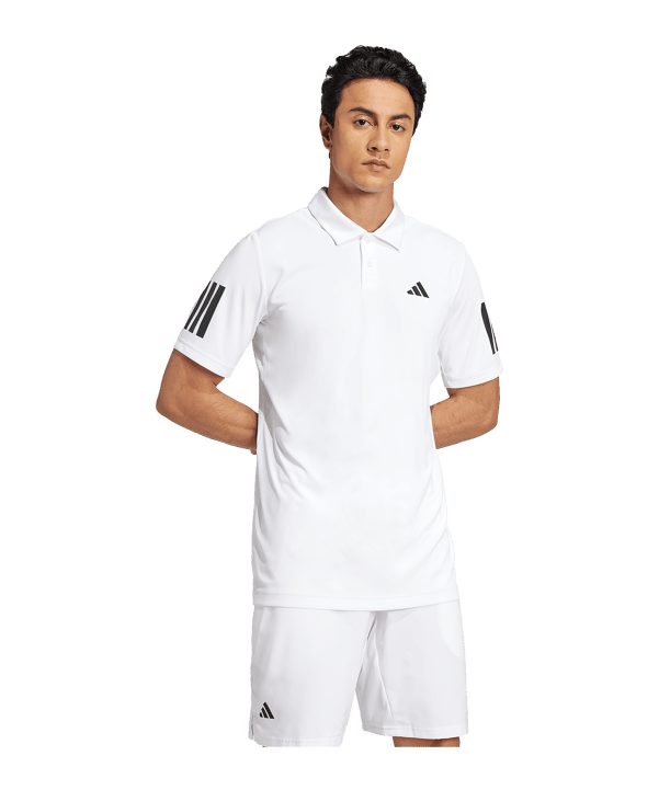 adidas CLUB 3STR Polo Bianco - bianco