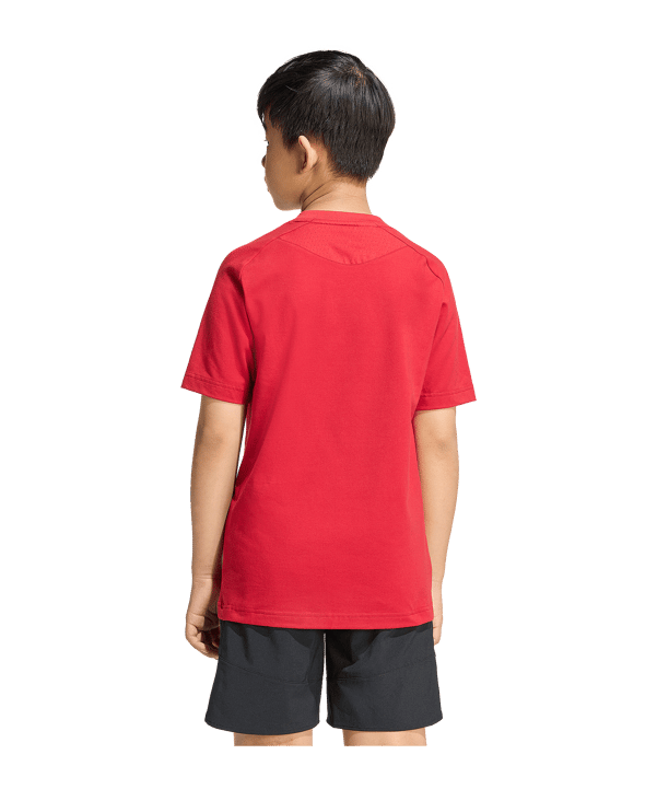 adidas Tiro Travel T-Shirt Kids Rot - rot