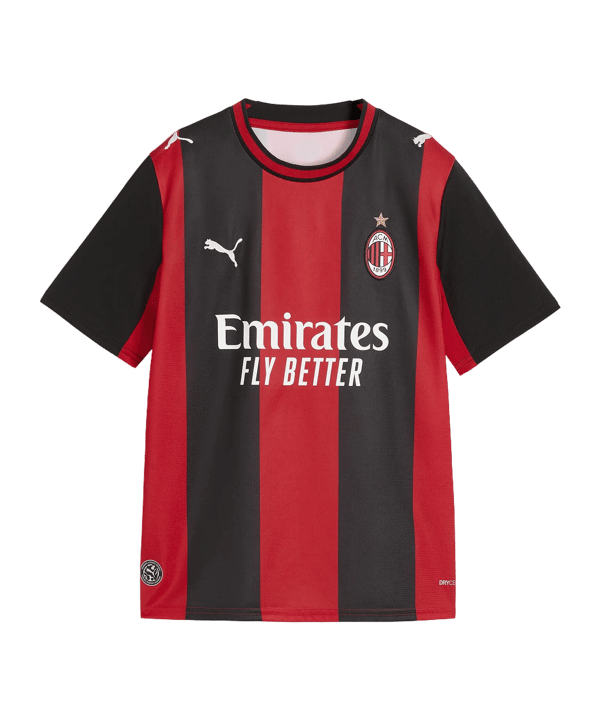 PUMA AC Milan Maglietta Home 2026/2027 Bambini Nero C01 - nero