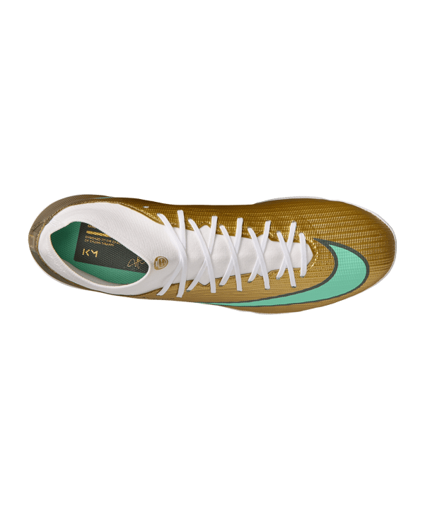 Nike Air Zoom Mercurial Superfly XI Academy TF Kylian Mbappe Gold C701 - oro