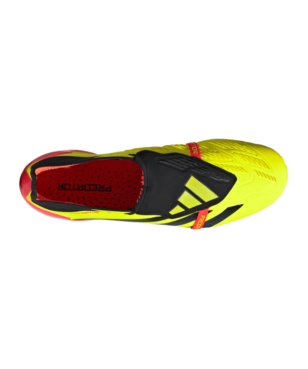 adidas Predator Elite FT FG Energy Citrus Gelb Schwarz Rot - gelb