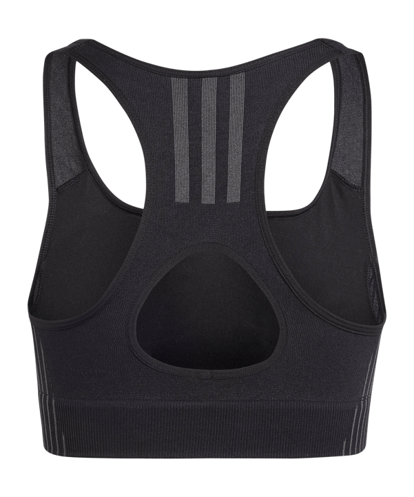 adidas Aeroknit Sport-BH Schwarz - schwarz