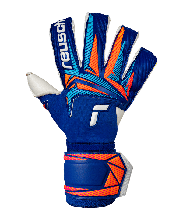 Reusch Attrakt Duo Evolution Torwarthandschuhe Blau - blau