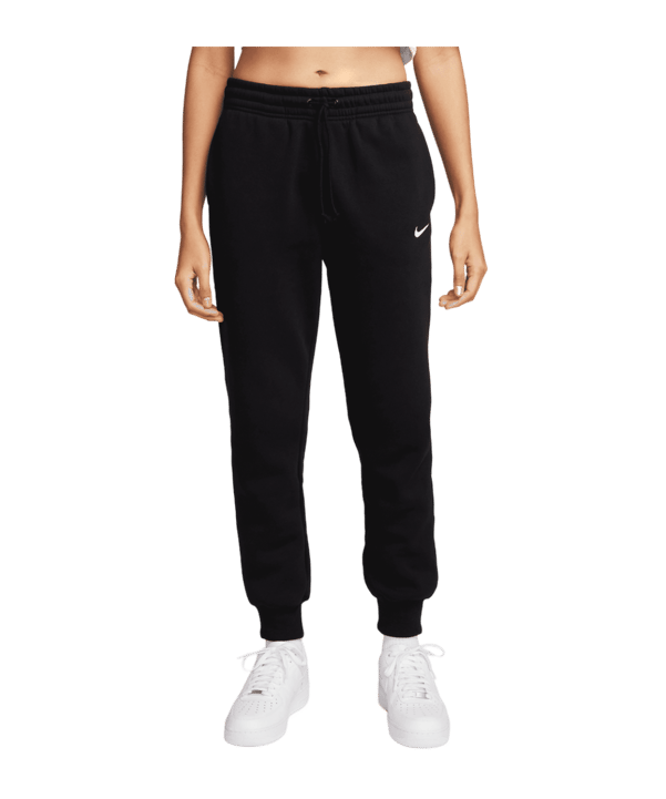 Nike Phoenix Fleece Mid Rise Jogginghose F010 - schwarz