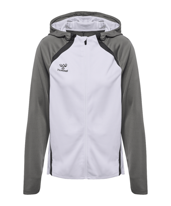 Hummel Lead 2.0 Kapuzenjacke Damen Weiss F9396 - weiss