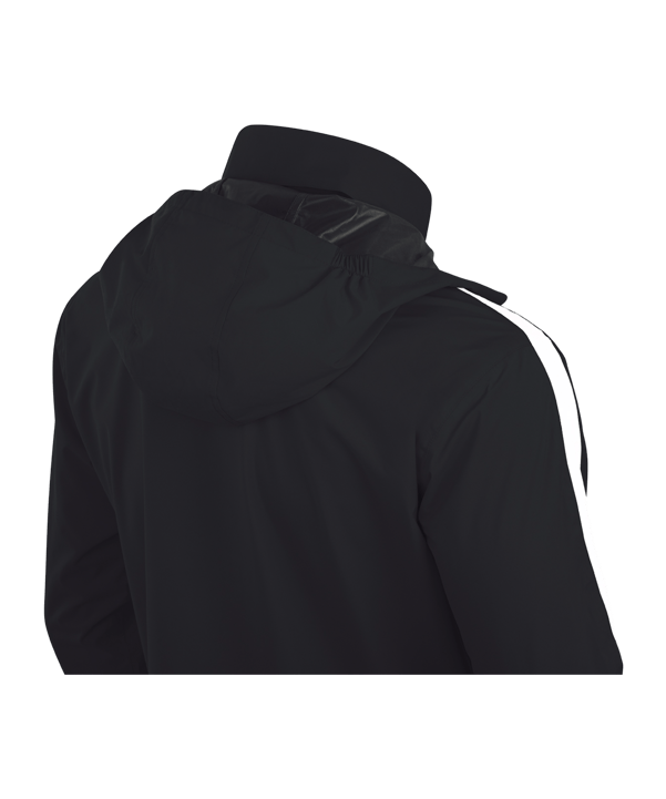 JAKO Power Allwetterjacke Kids Schwarz Weiss F800 - schwarz