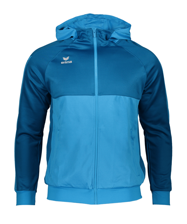 Erima SIX WINGS Kapuzenjacke Blau - blau
