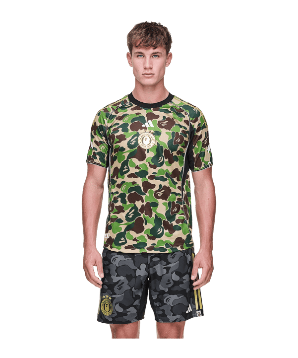 adidas Bape FB Trikot Grün - gruen
