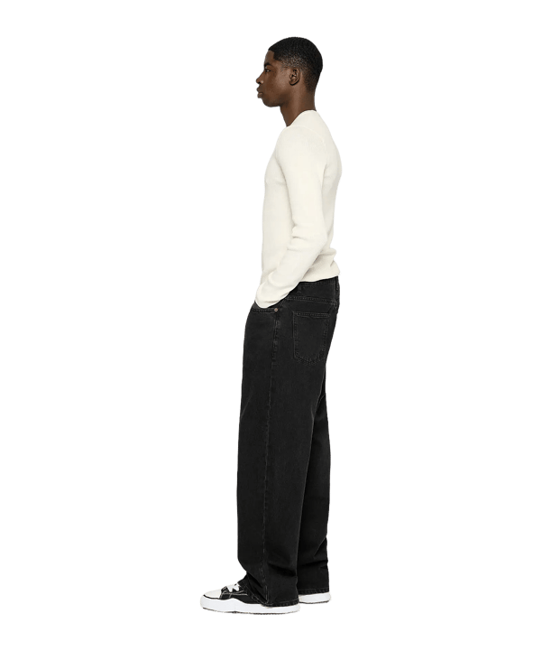 Burocs Vito Baggy Fit Jeans Hose Schwarz