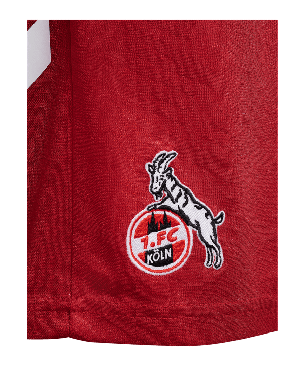 Hummel 1. FC Köln Short Away 2025/2026 Rot F3062 - rot