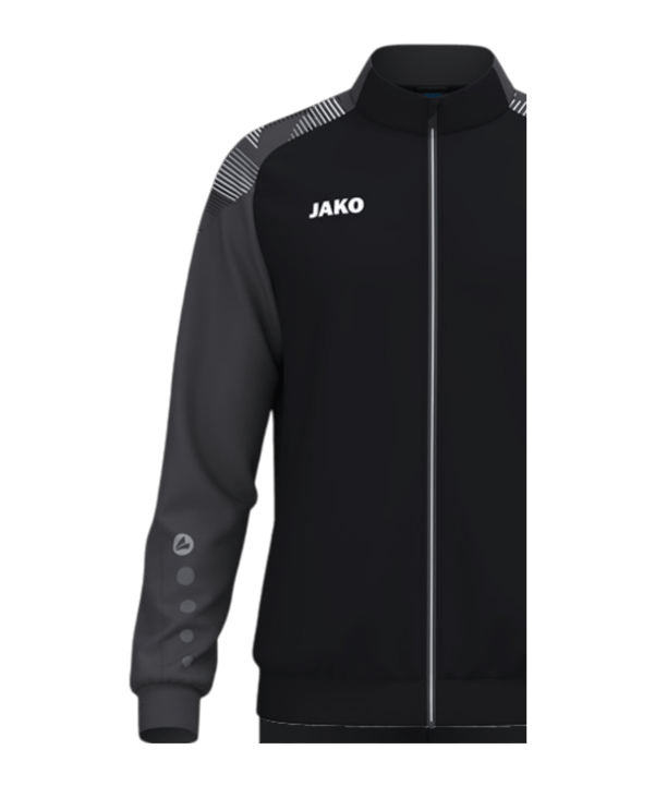 JAKO Sonic Trainingsanzug Kids Schwarz F801 - schwarz