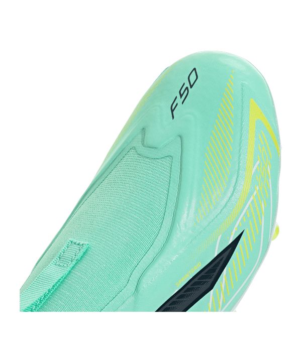 adidas F50 Hyperfast League LL FG Final Rush Bambini Verde - verde