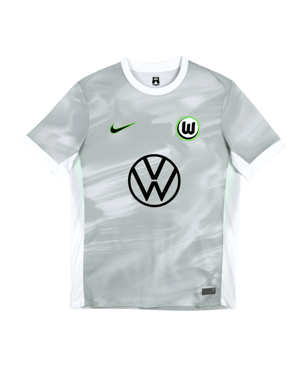 Nike VfL Wolfsburg Trikot Away 2025/2026 Weiß F100 - weiss