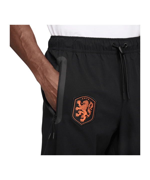 Nike KNVB Niederlande Trainingshose Schwarz F010 - schwarz