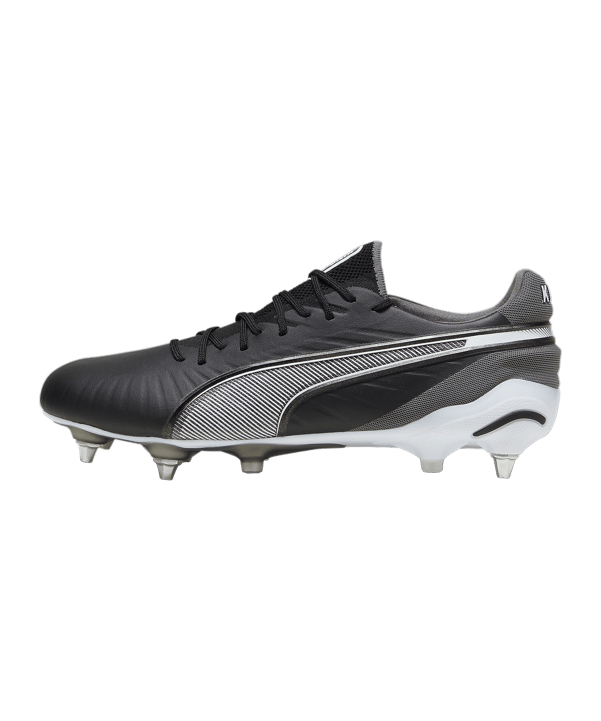 PUMA KING Ultimate MxSG Eclipse Schwarz Weiss F01 - schwarz