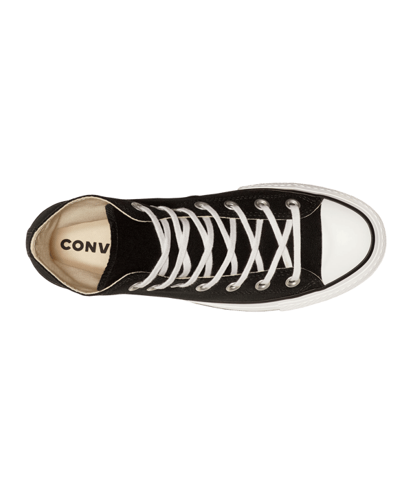 Converse Chuck Taylor AS Lift Hi Damen Schwarz - schwarz