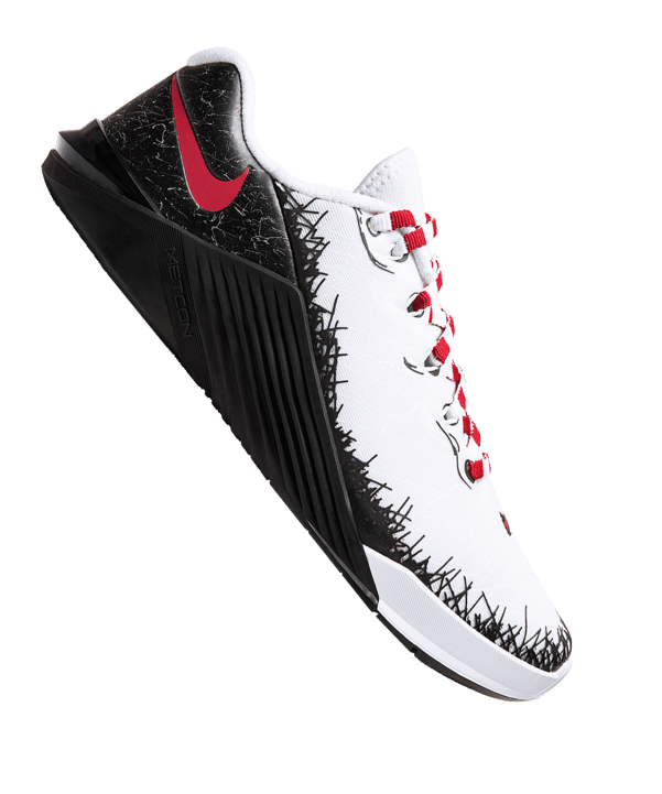 Nike Metcon 5 AMP Training Damen Weiss Rot F160 - weiss