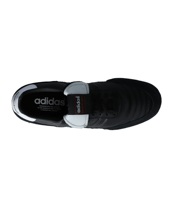 adidas Mundial Goal Halle Black Stripes Schwarz - schwarz