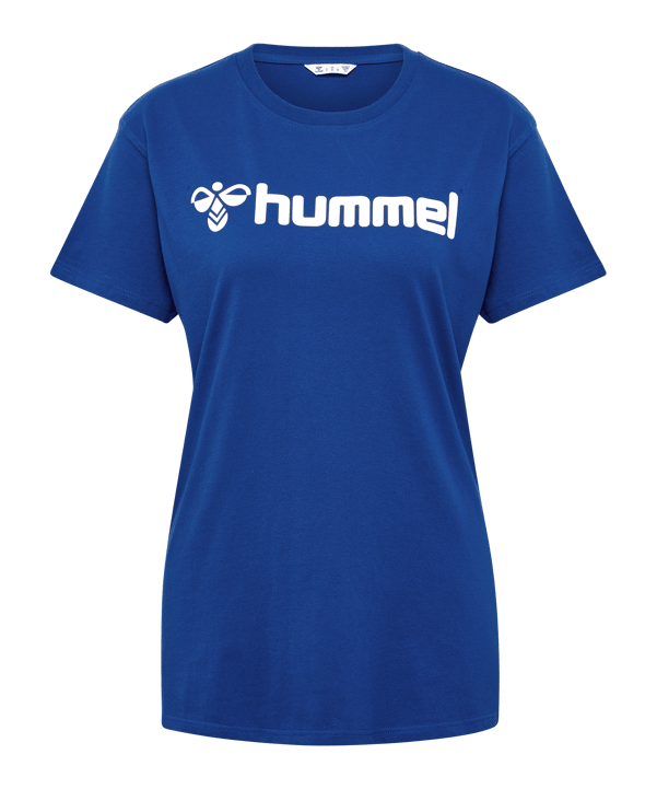 Hummel GO 2.0 LOGO T-Shirt Damen Blau F7045 - blau