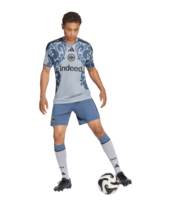 adidas Eintracht Frankfurt Maglietta 3rd 2026/2027 Grigio - grigio