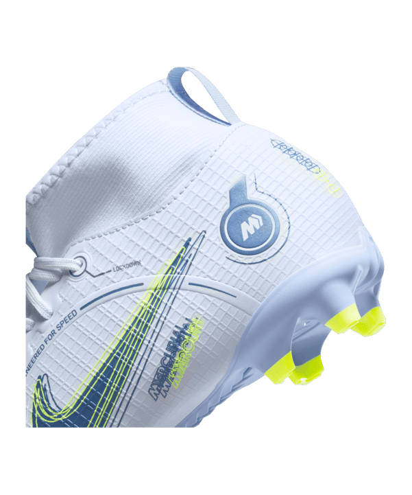 Nike Jr Mercurial Superfly VIII Progress Academy FG/MG Kids Grau F054 - grau