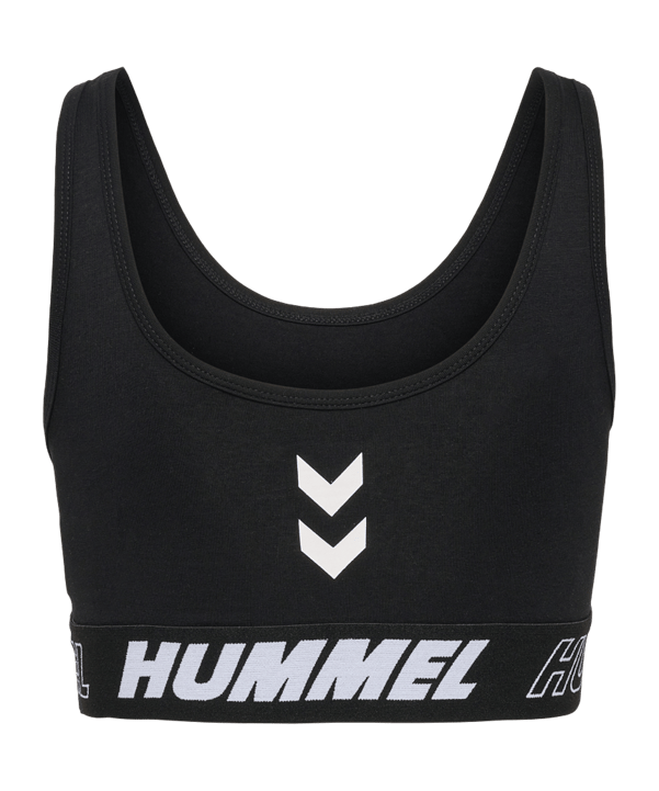 Hummel hmlTE Maja Sport-BH Damen Schwarz F2001 - schwarz
