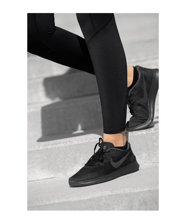 Erima Leggings Training Damen Schwarz - schwarz