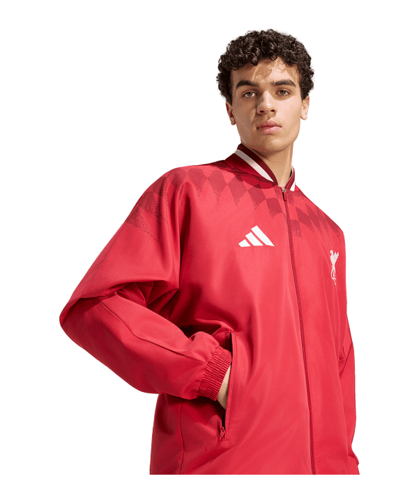 adidas Liverpool FC Stadium Jas Rood - rood