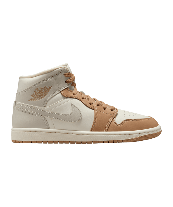Nike Air Jordan 1 Mid Damen Braun F118 - braun
