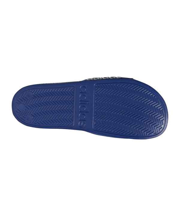 adidas Cloudfoam Adilette Shower Blau Weiss - blau