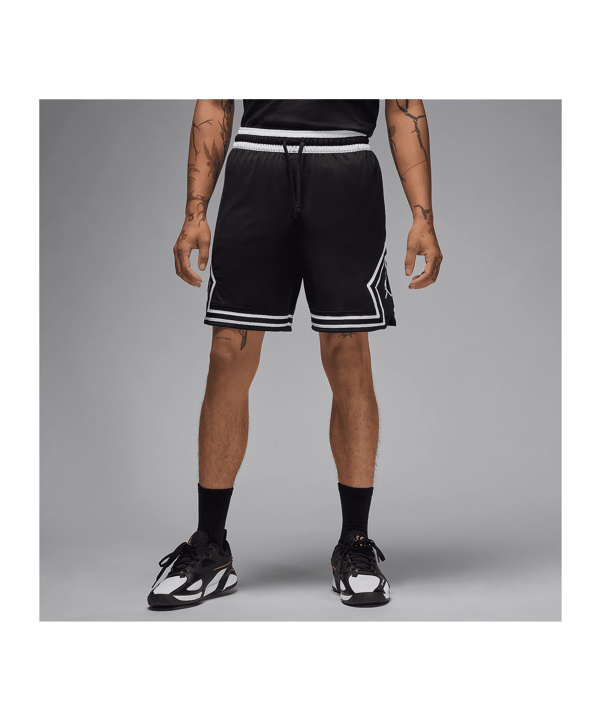 Jordan Sport Mesh Diamond Korte broek Zwart K010 - zwart