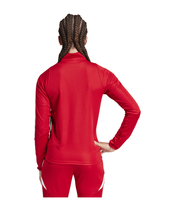 adidas Tiro 24 Trainingstop Damen Rot Weiss - rot