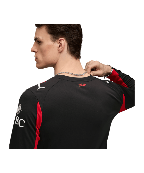 PUMA AC Mailand Trikot langarm Home 2025/2026 Rot F01 - rot
