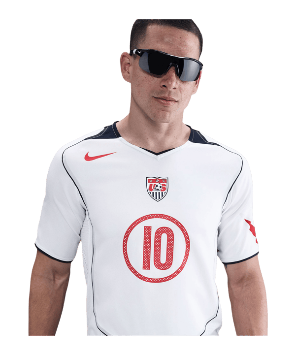 Nike USSF USA Reissue 2004 Donovan + 10 Trikot Weiß F100 - weiss