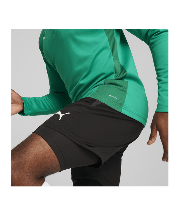 PUMA teamGOAL Training 1/4 Zip Sweatshirt Grün F05 - gruen
