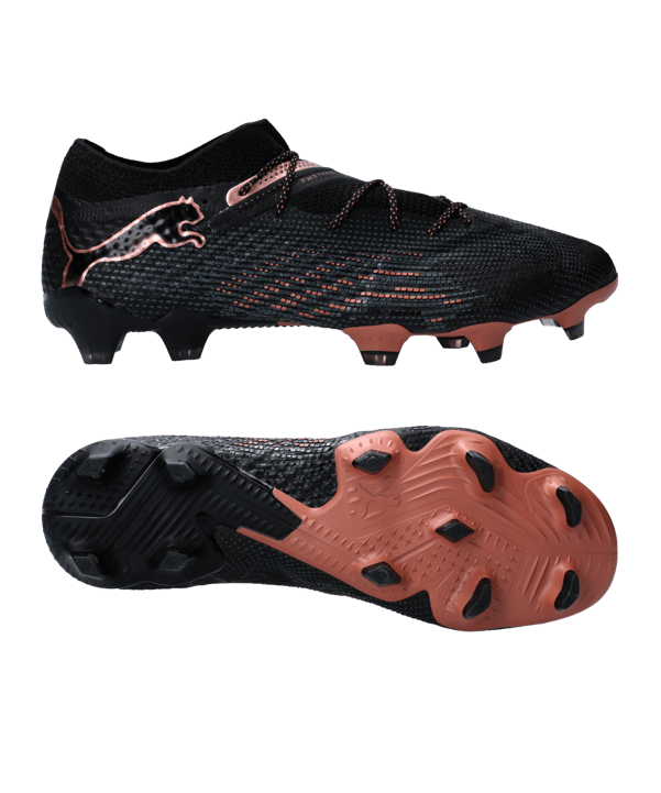 PUMA FUTURE 7 Ultimate Low FG/AG Eclipse Schwarz Bronze F02 - schwarz