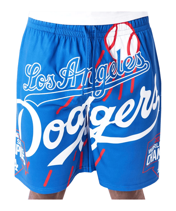 New Era Los Angeles Dodgers LA Dodgers Logo Short Blau - blau