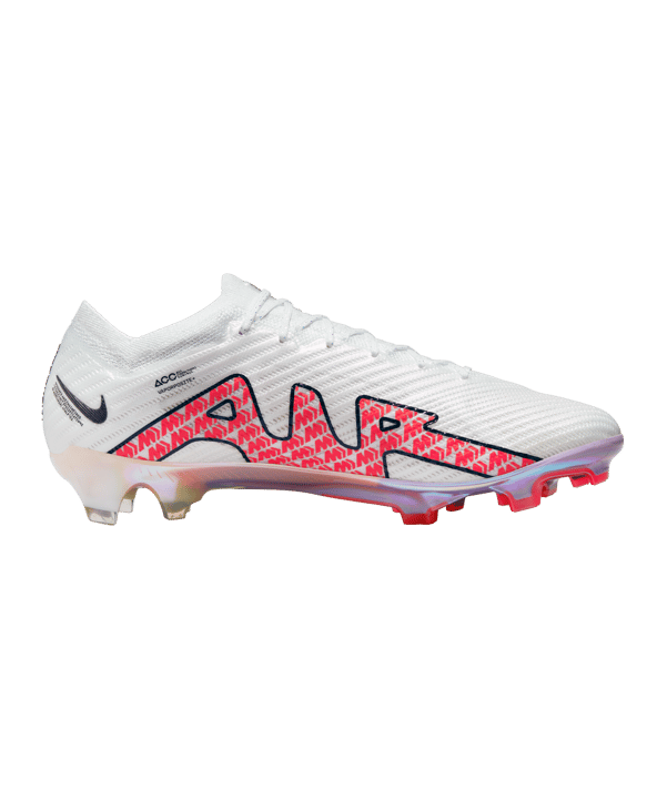 Nike Air Zoom Mercurial Vapor XV Elite FG Weiss Rot F101 - weiss
