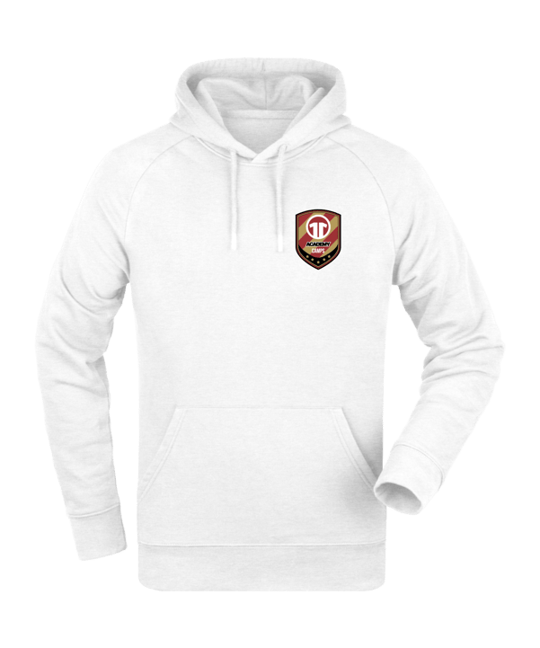 11ts Academy Hoody Brustlogo Weiß - weiss