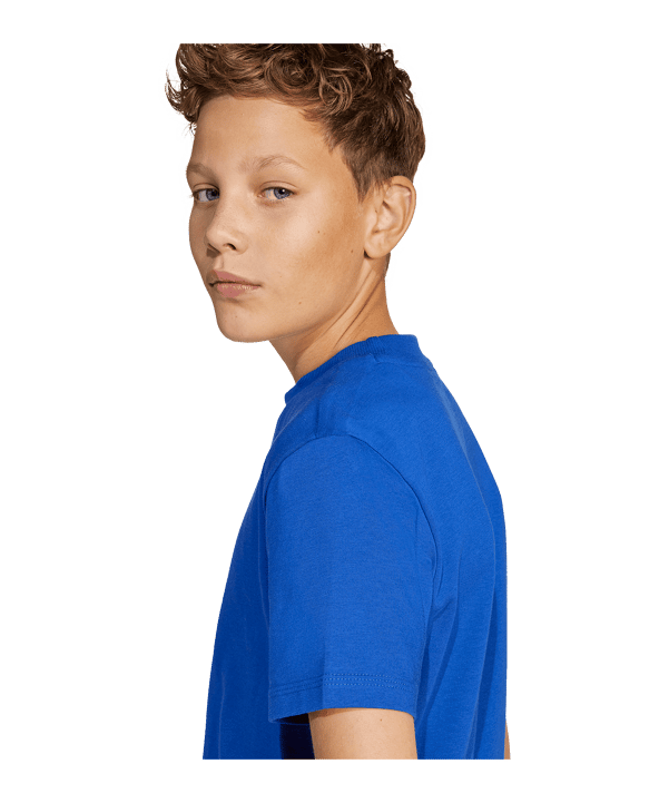 adidas T-Shirt Kids Blau - blau