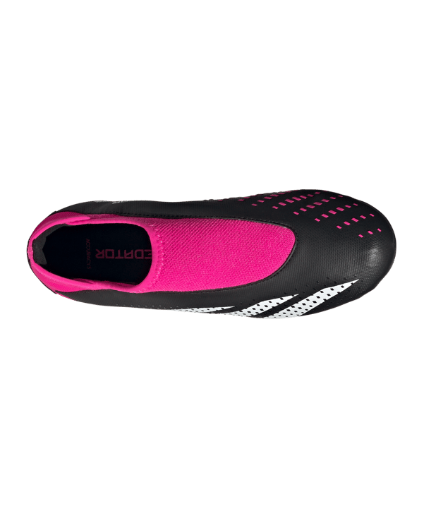 adidas Predator Accuracy.3 LL FG Own Your Football Kids Schwarz Weiss Pink - schwarz