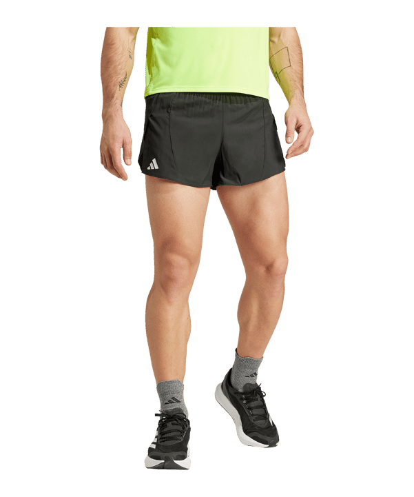 adidas Adizero Split Short Schwarz - schwarz