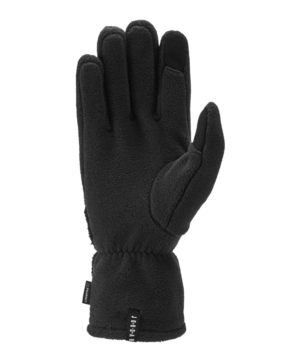 Jordan Fleece Spielerhandschuhe Schwarz Weiss F010 - schwarz